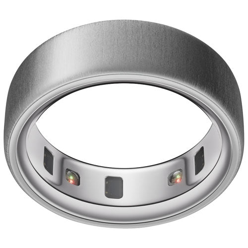 Oura Ring 4 Brushed Silver - Size 6