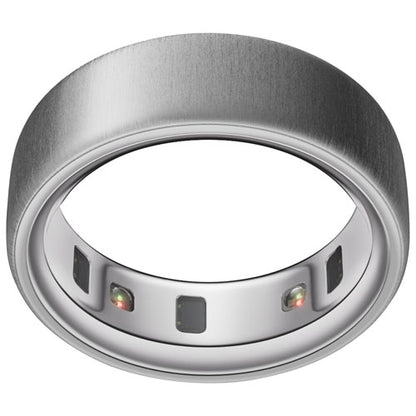 Oura Ring 4 Brushed Silver - Size 6