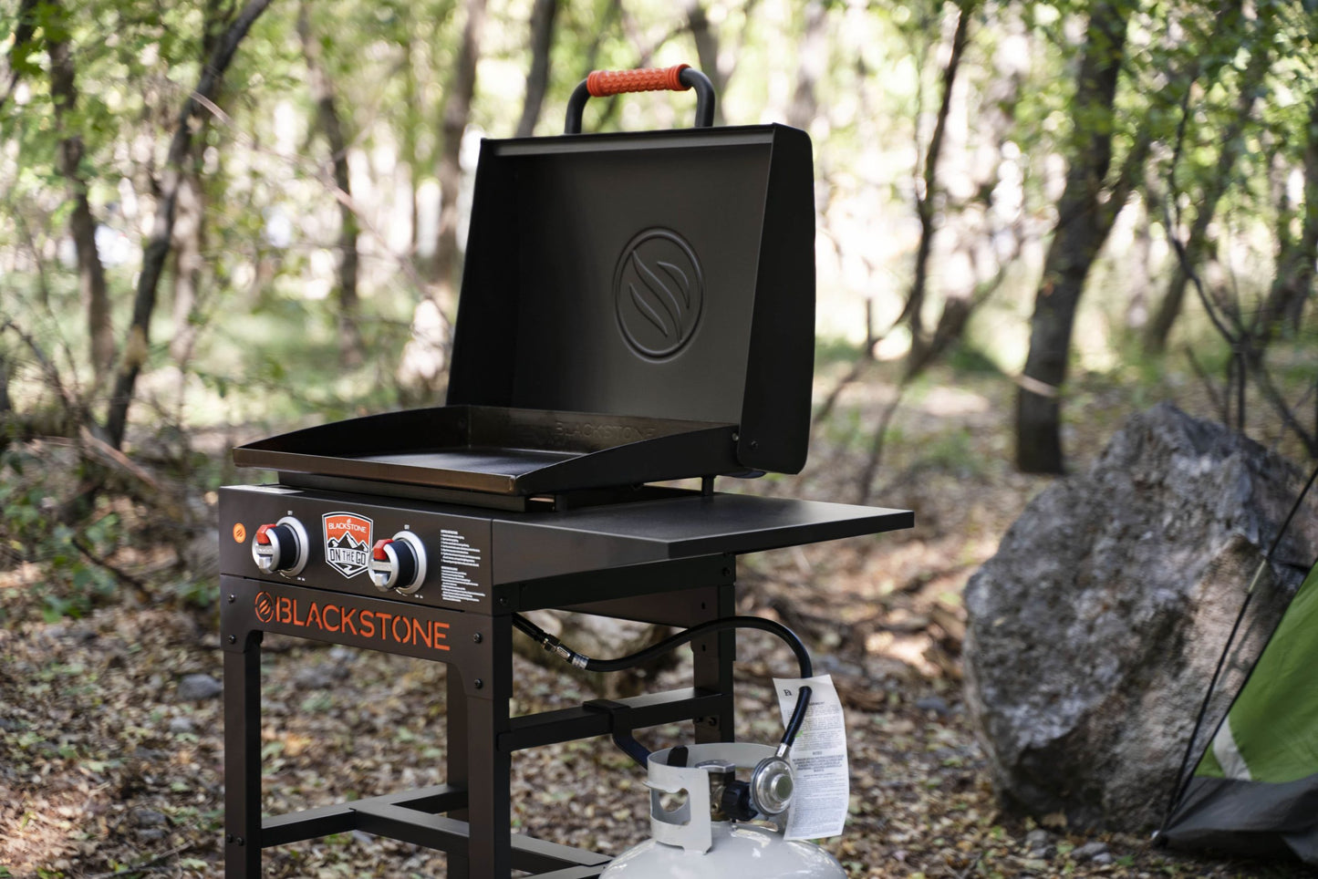 On The Go 22" Cart Griddle W/Hood - PICK UP ONLY