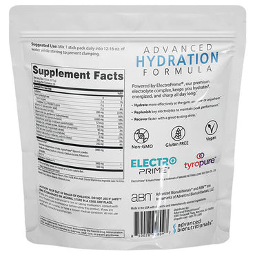 Advanced Bionutritionals Advanced Hydration Formula - Strawberry Watermelon 30 Stick Packs