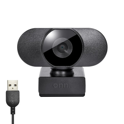 onn. 1440p Swivel Head Webcam, 6 ft. Cord, Autofocus