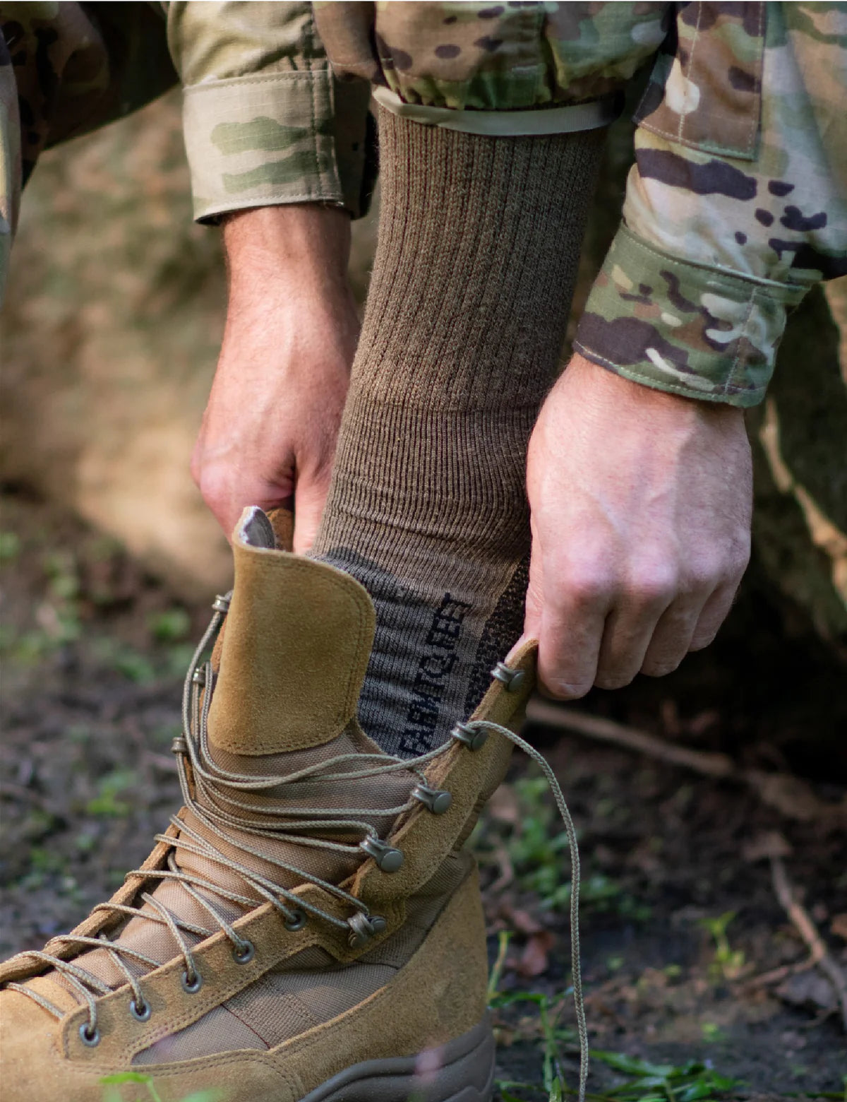 Farm to Feet Quantico Merino Wool Mid Calf Socks