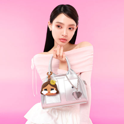 Pop Mart CRYBABY SHINY SHINY Series-Earphone Case - Brown