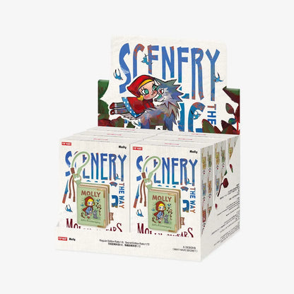 Pop Mart MOLLY Scenery Along the Way Series-Mini Memory Album Bag Blind Box - Whole Set
