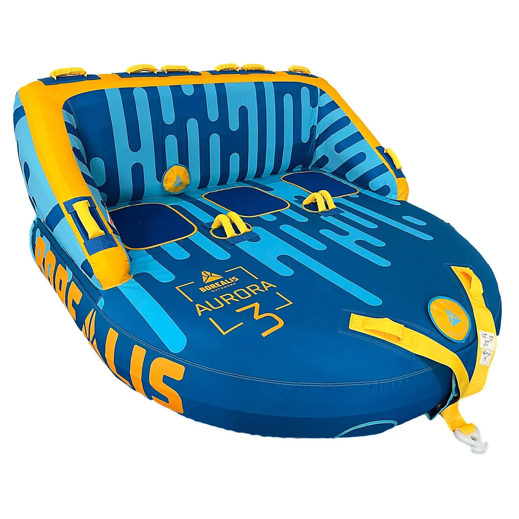 Borealis Outdoors - Aurora 3 Towable Float w/ 3K Rope