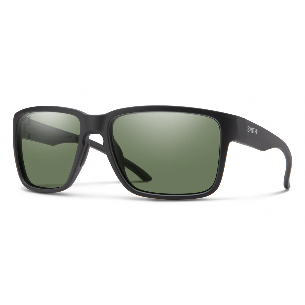 Smith Emerge Sunglasses - Matte Black Frame / ChromaPop Polarized Gray Green Lenses