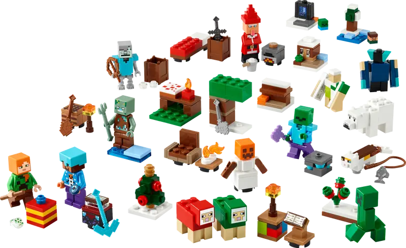 Lego Minecraft Advent Calendar 2025
