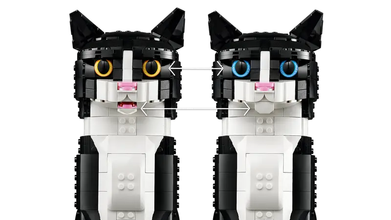Lego Tuxedo Cat