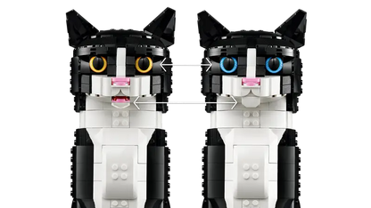 Lego Tuxedo Cat