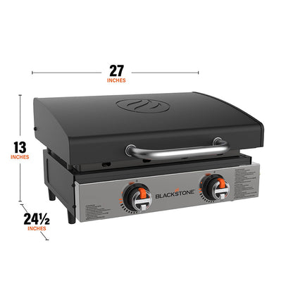 Blackstone 22″ Omnivore Stainless Front Panel Tabletop Griddle - PICK UP ONLY
