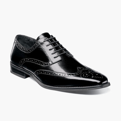 Stacy Adams Tinsley Wingtip Oxford - Black