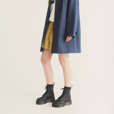 Dr. Martens Jadon Boot Pisa Leather Platforms - Black