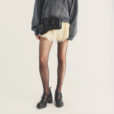 Dr. Martens Eviee Sendal Leather Heeled Shoes - Black
