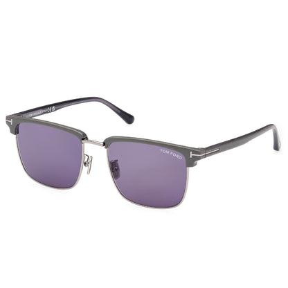 Tom Ford Hudson Sunglasses - Mastic/Blue