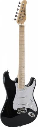 Jay Turser JT-100-BK Classic Double Cutaway 6-String RH Electric Guitar