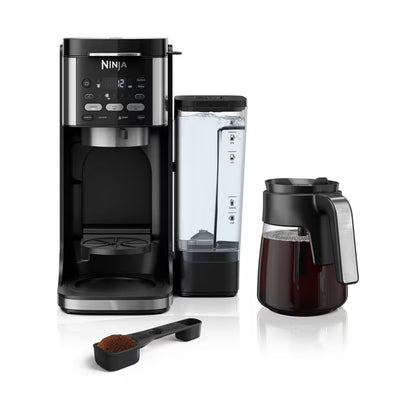 Ninja DualBrew Hot & Iced Coffee Maker, Single-Serve, compatible with K-Cups & 12-Cup Drip Coffee Maker,