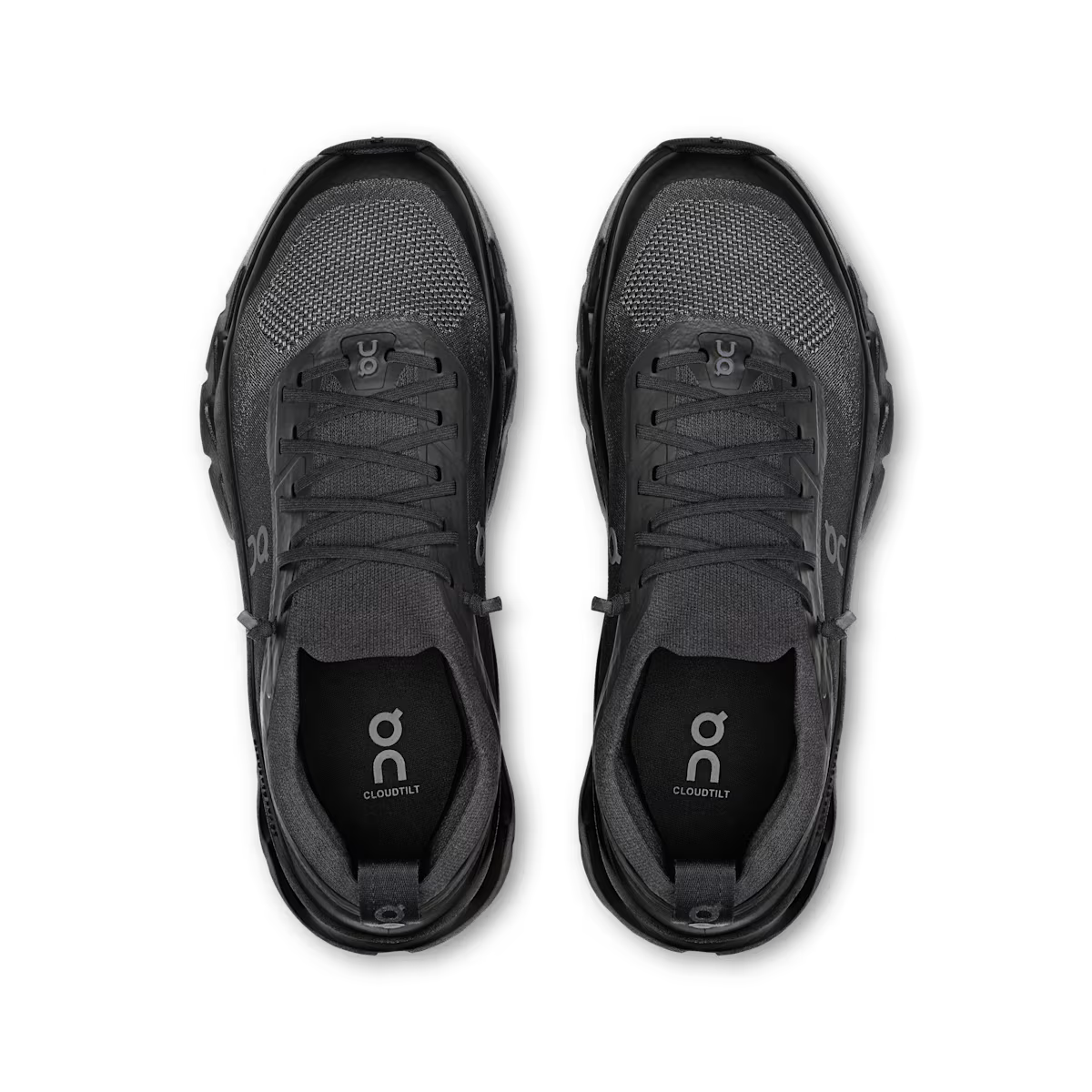 On Cloudtilt Moon Women's Running Shoes - Black/Black