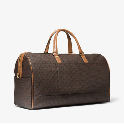 Michael Kors Bedford Travel Extra-Large Signature Logo Stripe Weekender Bag