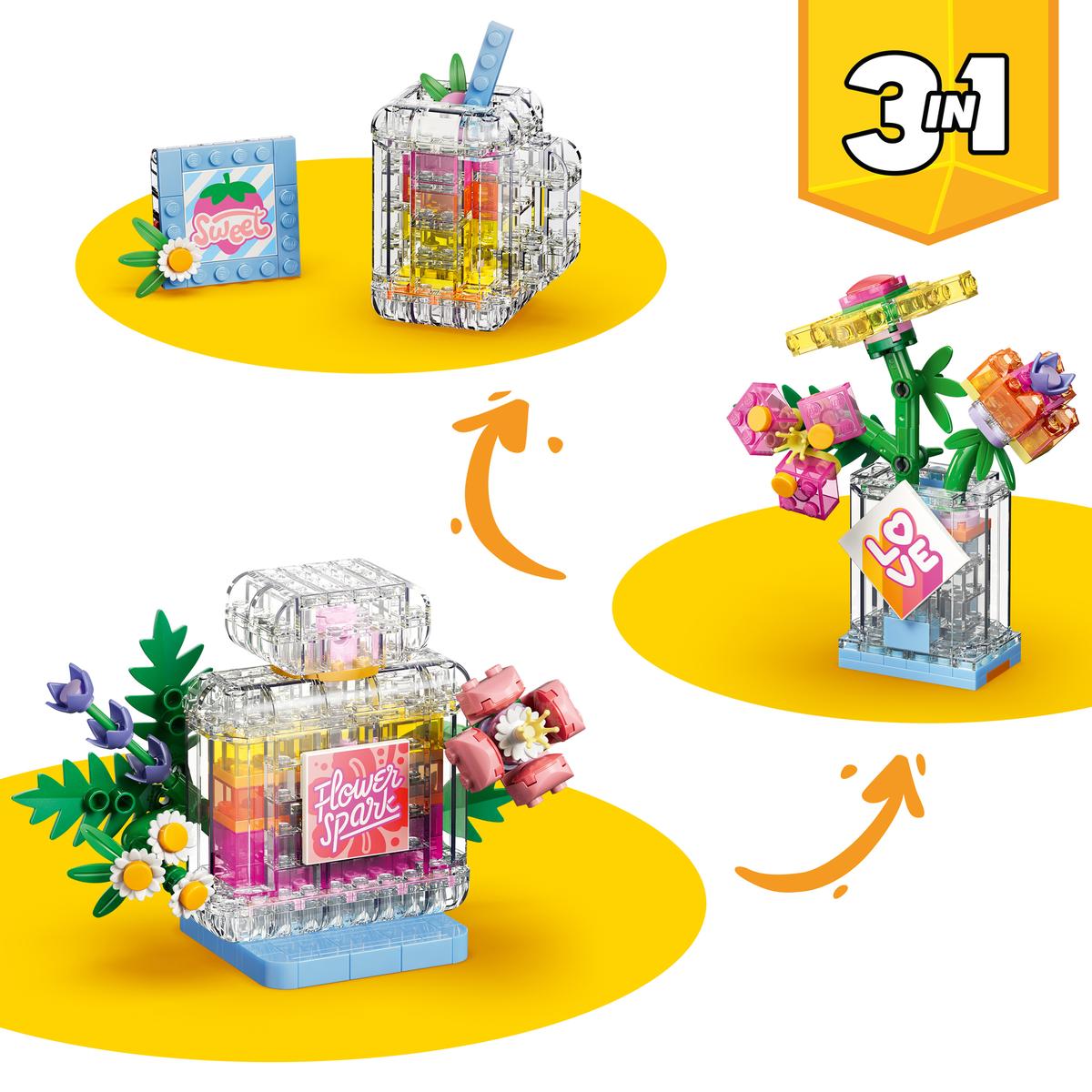 Lego Creator 3-in-1 Floral Decor Perfume Bottle