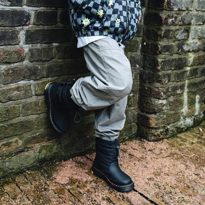 Dr. Martens Junior Cullen Fleece Lined Winter Boots - Black