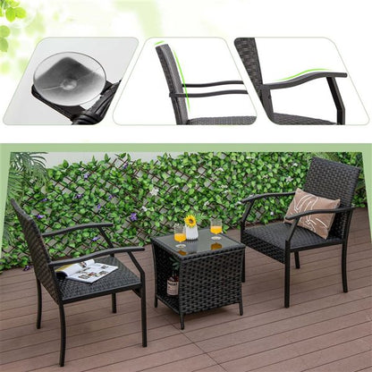 Costway 3-Piece Patio Conversation Set - PICK UP ONLY