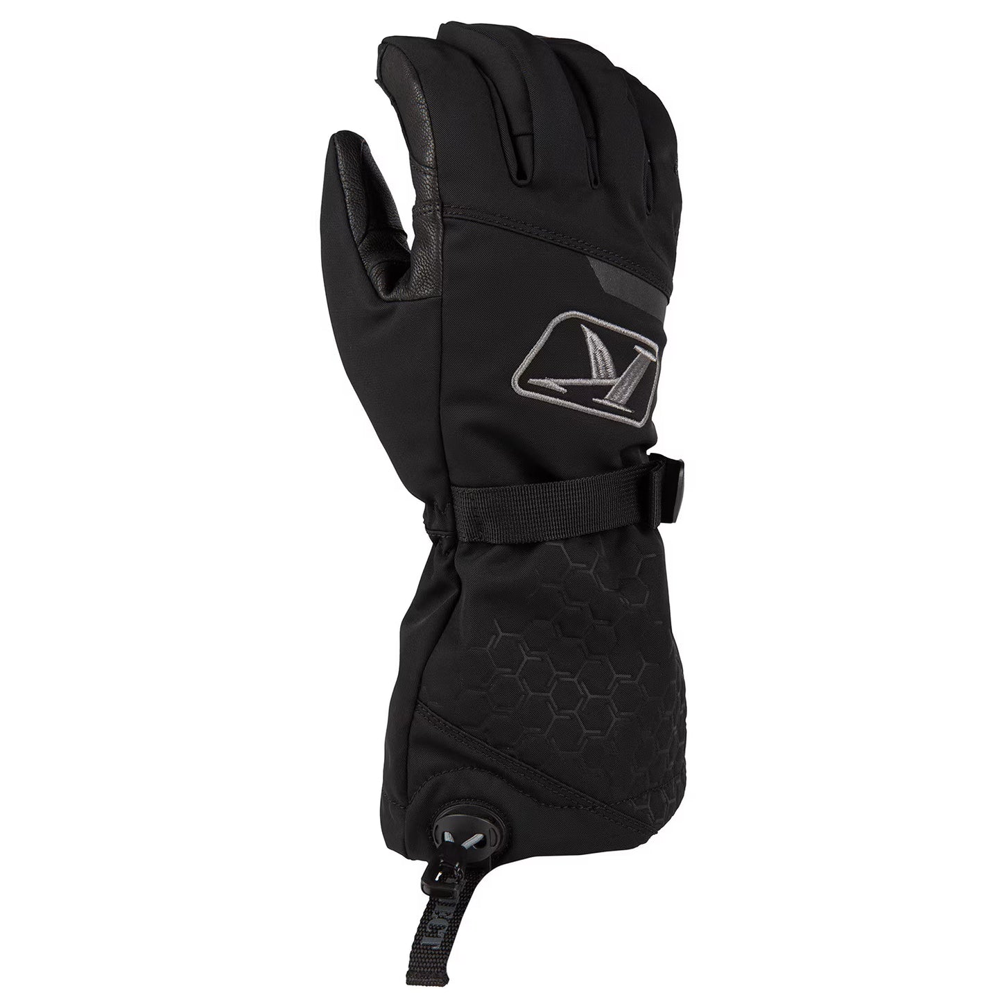 Klim Powerxross Gauntlet Glove - Black Castlerock
