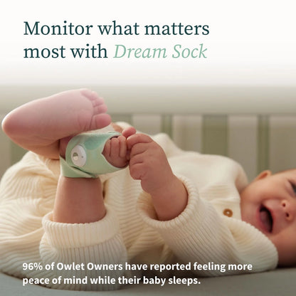 Owlet Dream Sock - Smart Baby Monitor - Mint