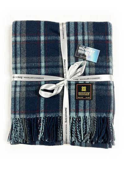 Patrick King Woollen Company Norway Night Deluxe Wool Blanket