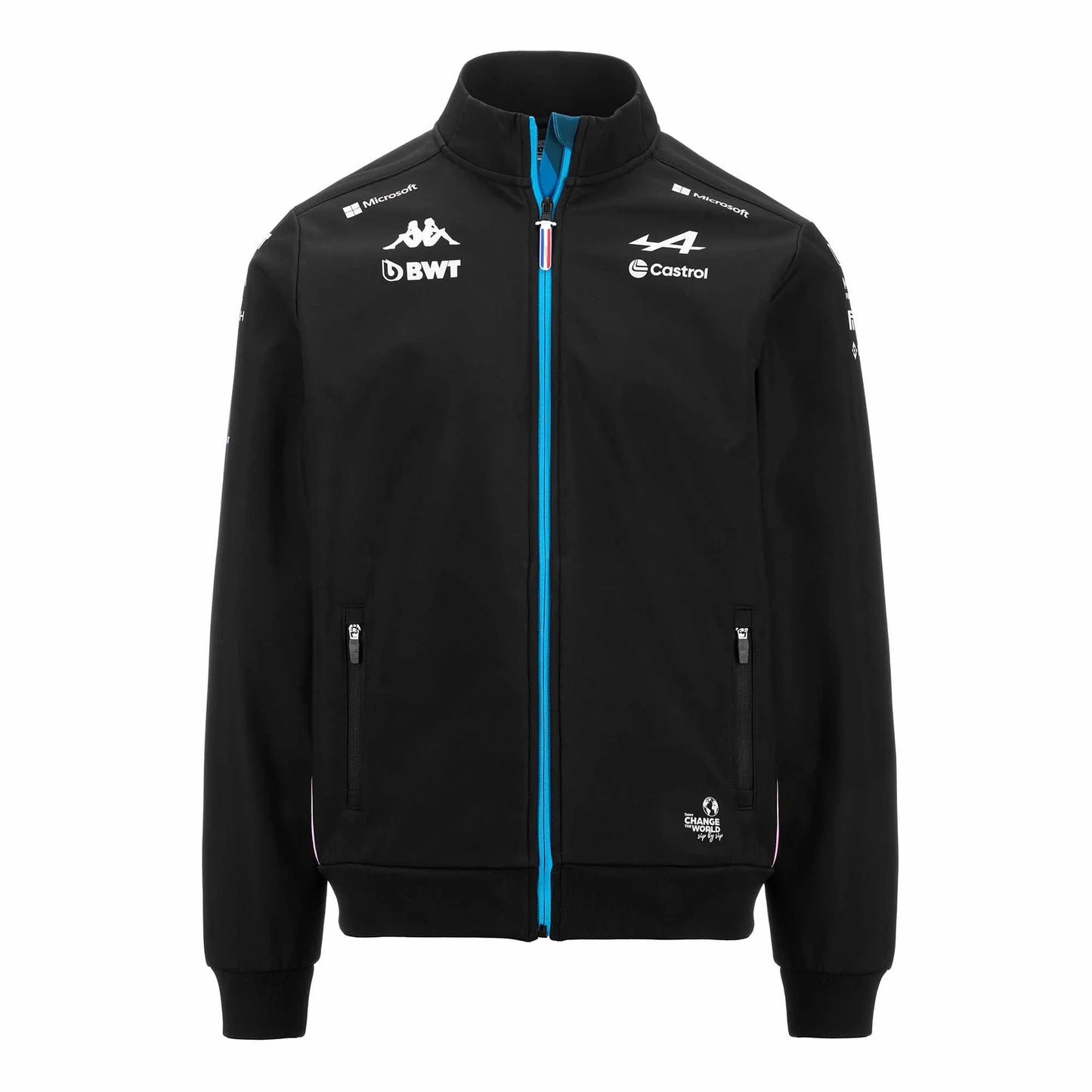 Kappa Amdacy BWT Alpine F1 Team 2024 Jacket Black Men