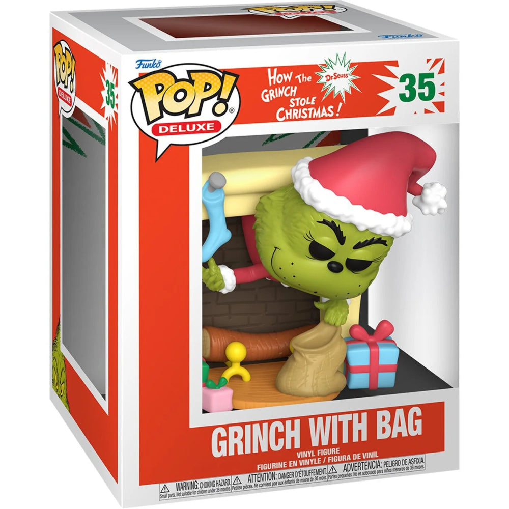 How the Grinch Stole Christmas Grinch Deluxe Pop! Vinyl