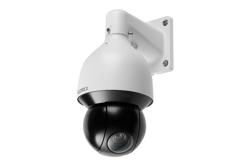 Lorex 4K Outdoor IP Camera with 25x Optical Zoom and IK10 Vandal Proof Rating (Cable not included)