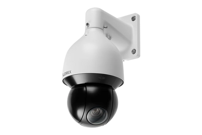 Lorex 4K Outdoor IP Camera with 25x Optical Zoom and IK10 Vandal Proof Rating (Cable not included)