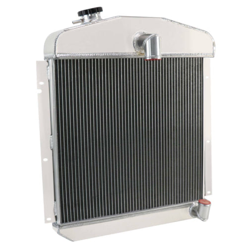 4 Row Aluminum Radiator for Plymouth Chrysler Deluxe Car Sedan Coupe