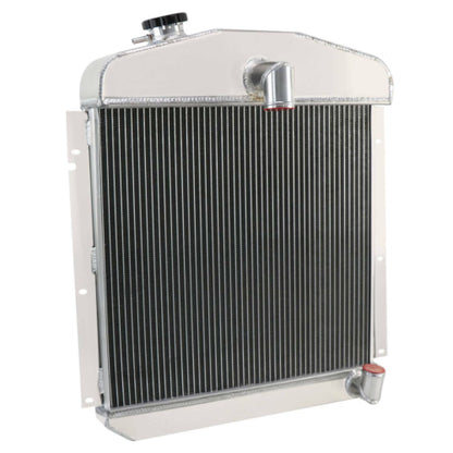 4 Row Aluminum Radiator for Plymouth Chrysler Deluxe Car Sedan Coupe