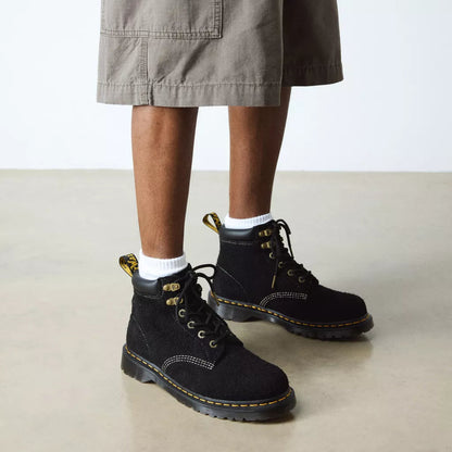 Dr. Martens 939 Boot Long Napped Suede - Black