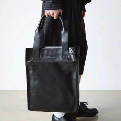 Dr. Martens Leather Tote Bag - Black