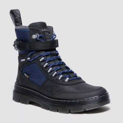 Dr. Martens Combs Tech WX Boots - Black & Blue