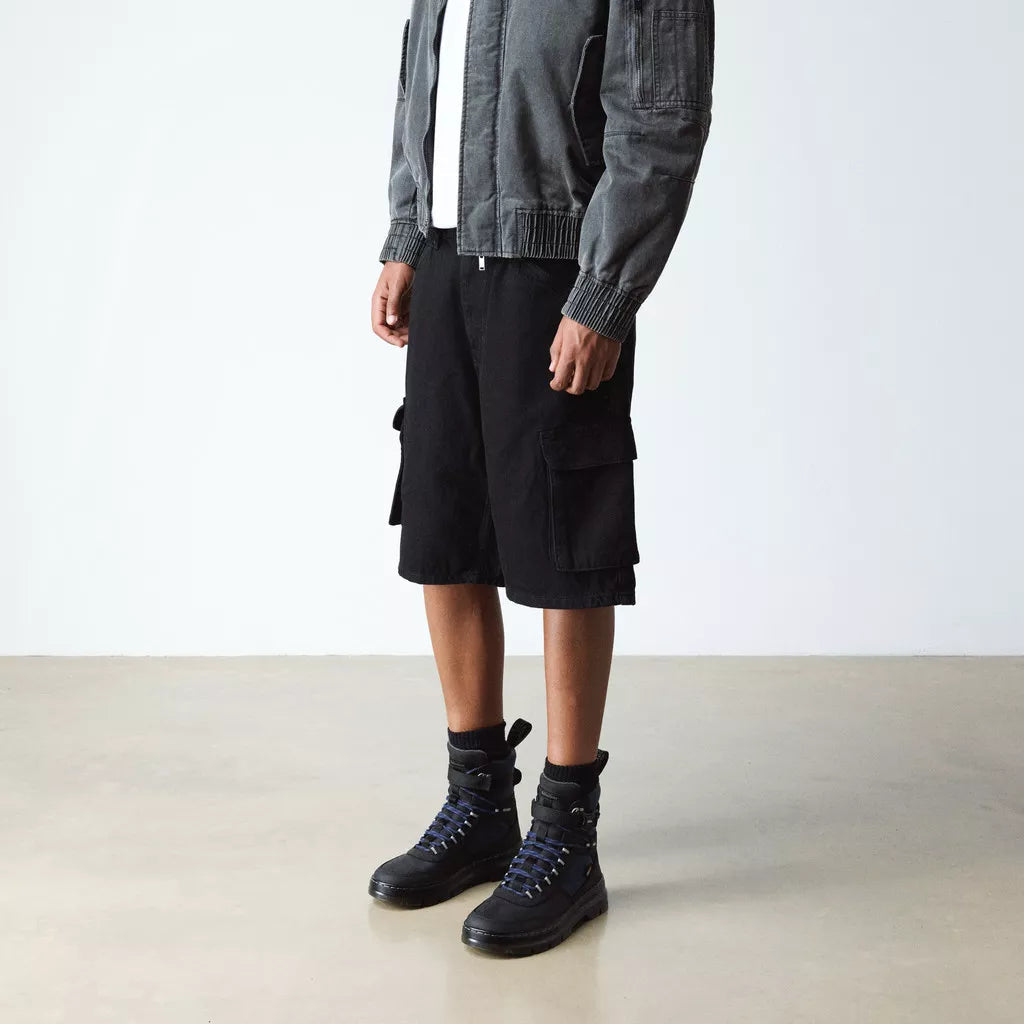 Dr. Martens Combs Tech WX Boots - Black & Blue