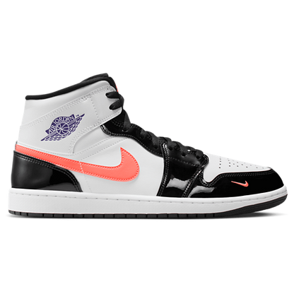 Air Jordan 1 Mid SE - Purple/White/Black