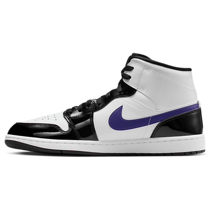Air Jordan 1 Mid SE - Purple/White/Black