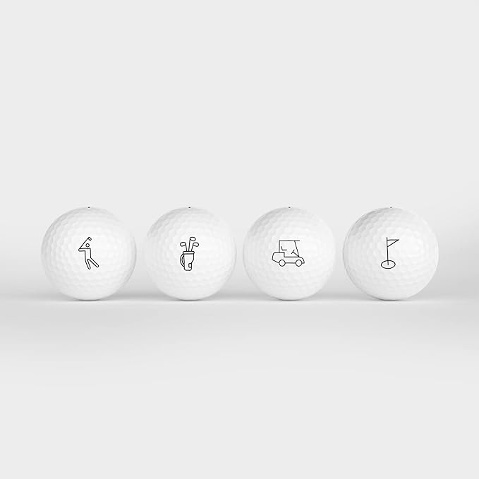 Uther PRO Icon Golf Balls - Pack of 12