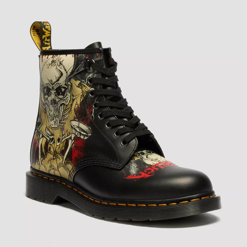 Dr. Martens 1460 Metallica Skull Lightning Boots
