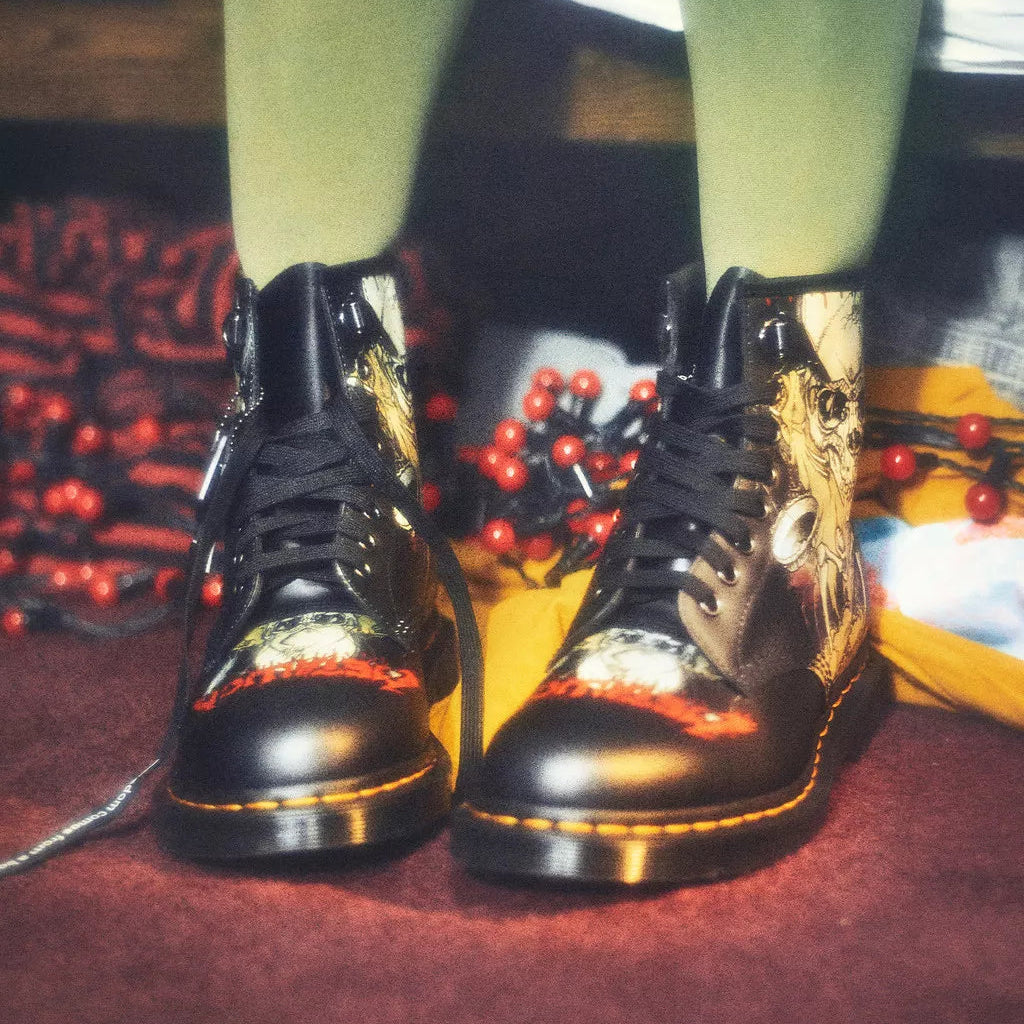 Dr. Martens 1460 Metallica Skull Lightning Boots