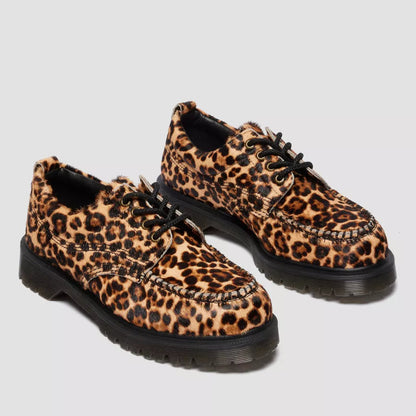 Dr. Martens Lowell Shoes - Archive Leopard - Hair On