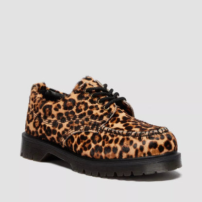 Dr. Martens Lowell Shoes - Archive Leopard - Hair On