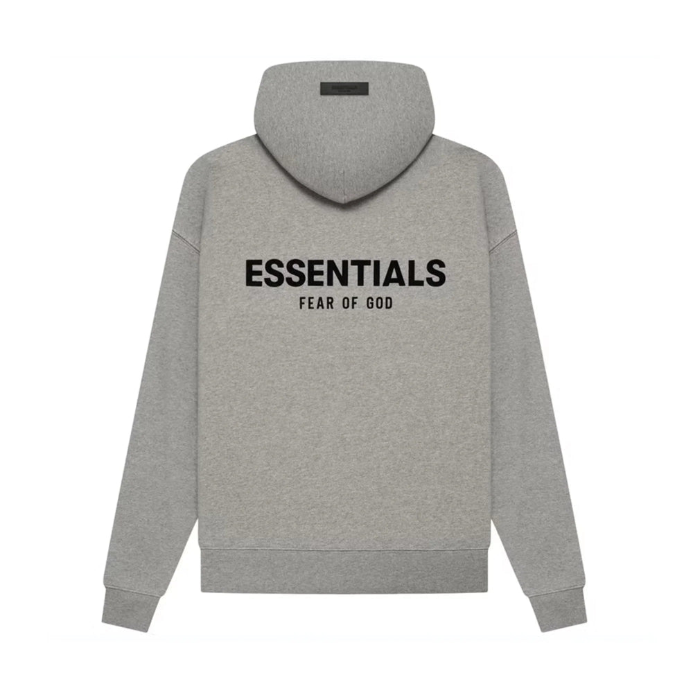 Fear of God Essentials Hoodie Dark Oatmeal Hoodie
