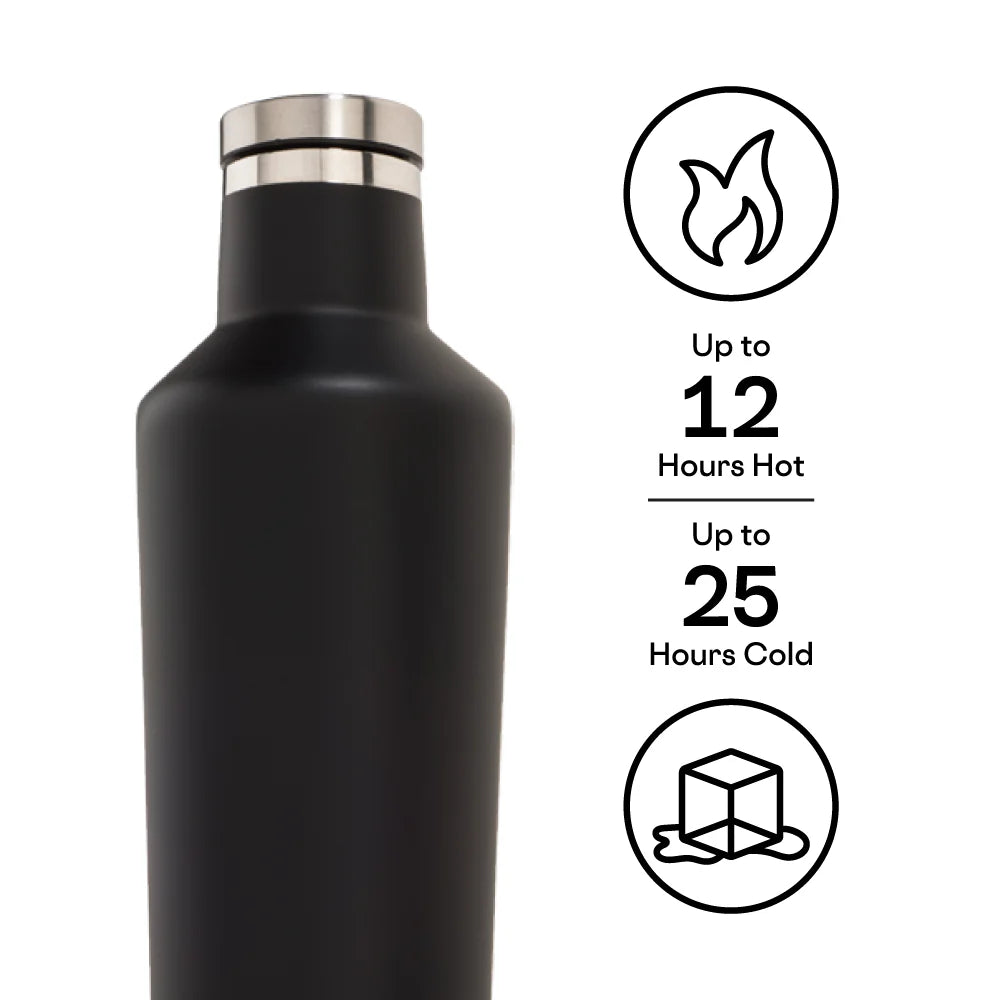 Corkcicle Classic Canteen 25oz - Matte Black