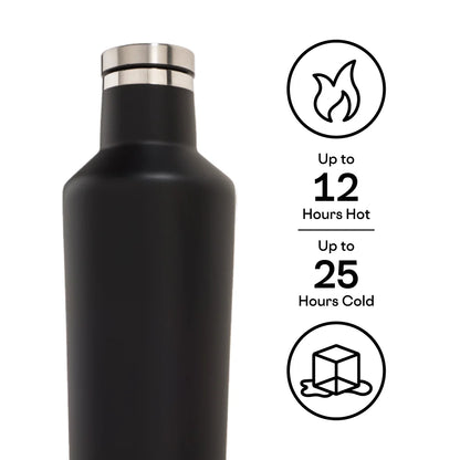 Corkcicle Classic Canteen 25oz - Matte Black