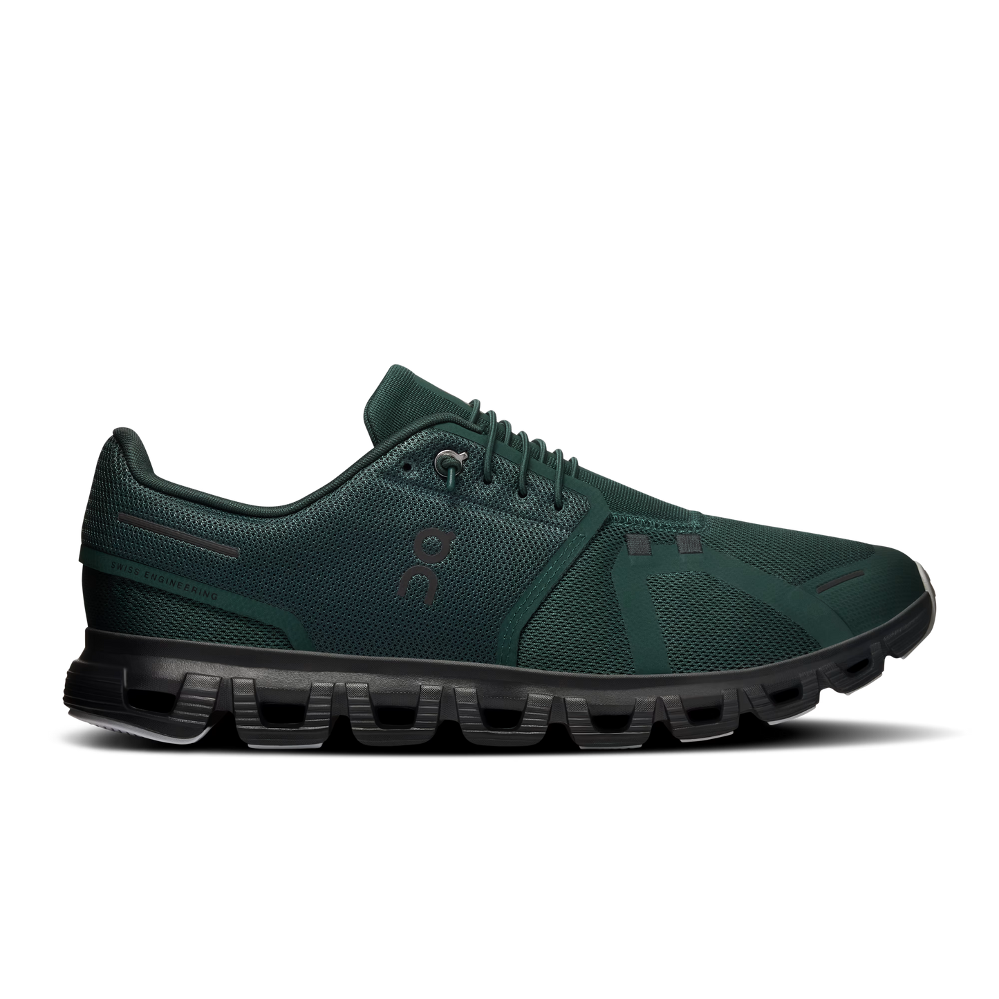 On Cloud 6 Men's Running Shoes - Evergreen/Glacier