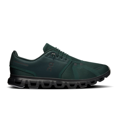 On Cloud 6 Men's Running Shoes - Evergreen/Glacier